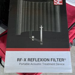 Like New SE RF-X Reflection Filter Mic VO Audio Voiceover