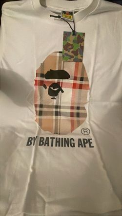 Bape Burberry tee