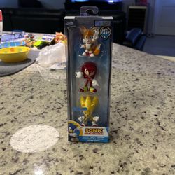 Sonic The Hedgehog Metal Figures 3 Pack Exclusive 