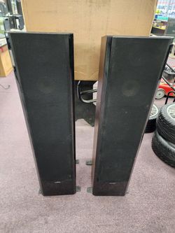 Fluance HFF Signature Hifi 3-Way Floorstanding Tower Speakers with Dual 8" Woofers, Midrange, & Neodymium Tweeters 200W