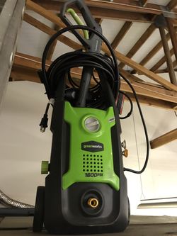 Electric pressure washer 1600 psi