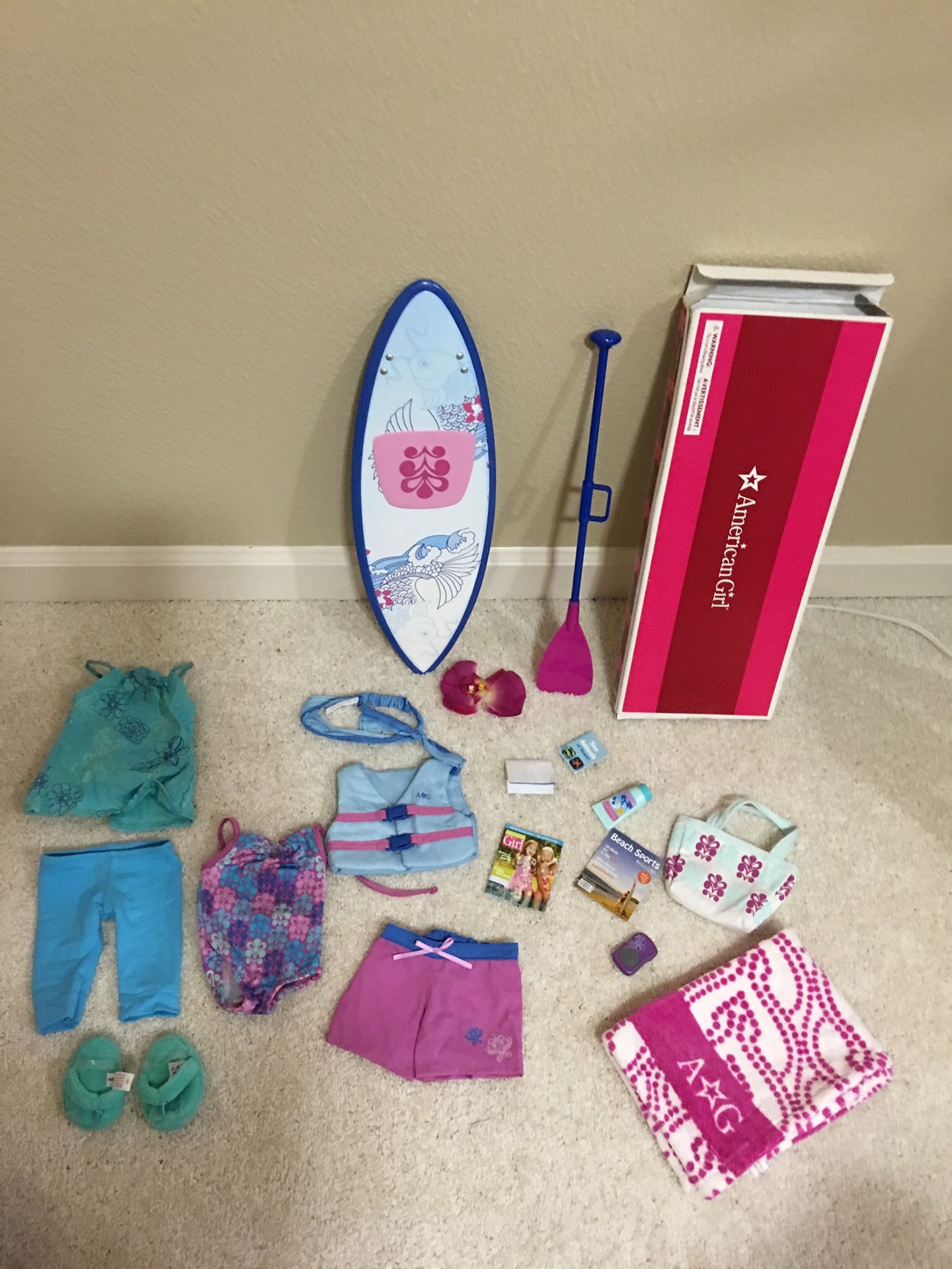 American girl doll 18in retired Kanani accessories 60. FIRM for Sale in Happy Valley OR OfferUp