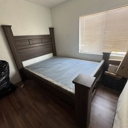 Queen Bed Frame And Mattress