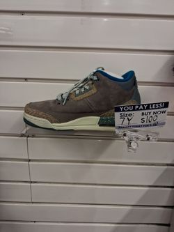 Air Jordan 3 Retro Sneaker Size 7Y