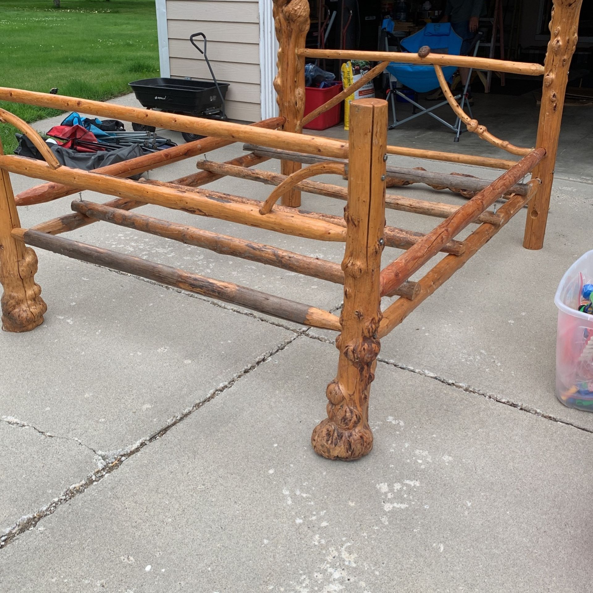Handmade Queen Bed Frame