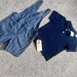 Toddler Boy Levi’s Overalls 