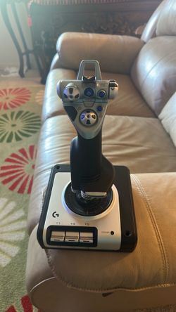 logitech x52 STICK ONLY WORKING!!!!!