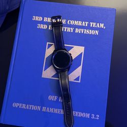 Galaxy Watch 3 Black Leather Band