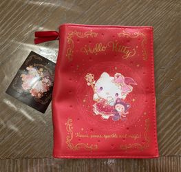 Sanrio Hello Kitty Magical Book-Shaped Pouch From Japan