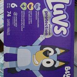 Luvs Diapers Size 6