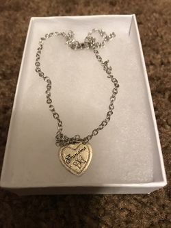 Grandmae butterfly sterling silver plated necklace