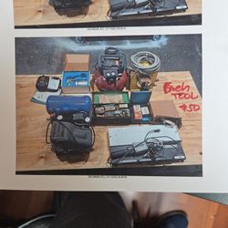 Various Tools- EACH $50