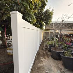 Vinyl Fence 