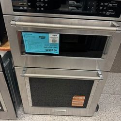 Wall Oven Microwave Combo KitchenAid W/Air Fry
