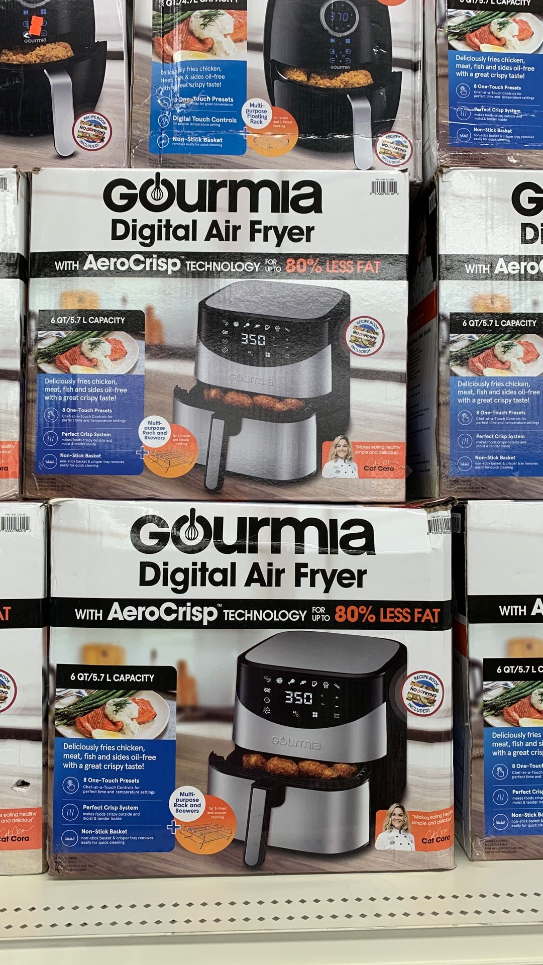 Brand New in Box Gourmia 6-Quart Digital Air Fryer