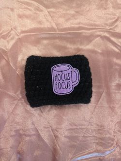 Hocus pocus knitted cup sleeve
