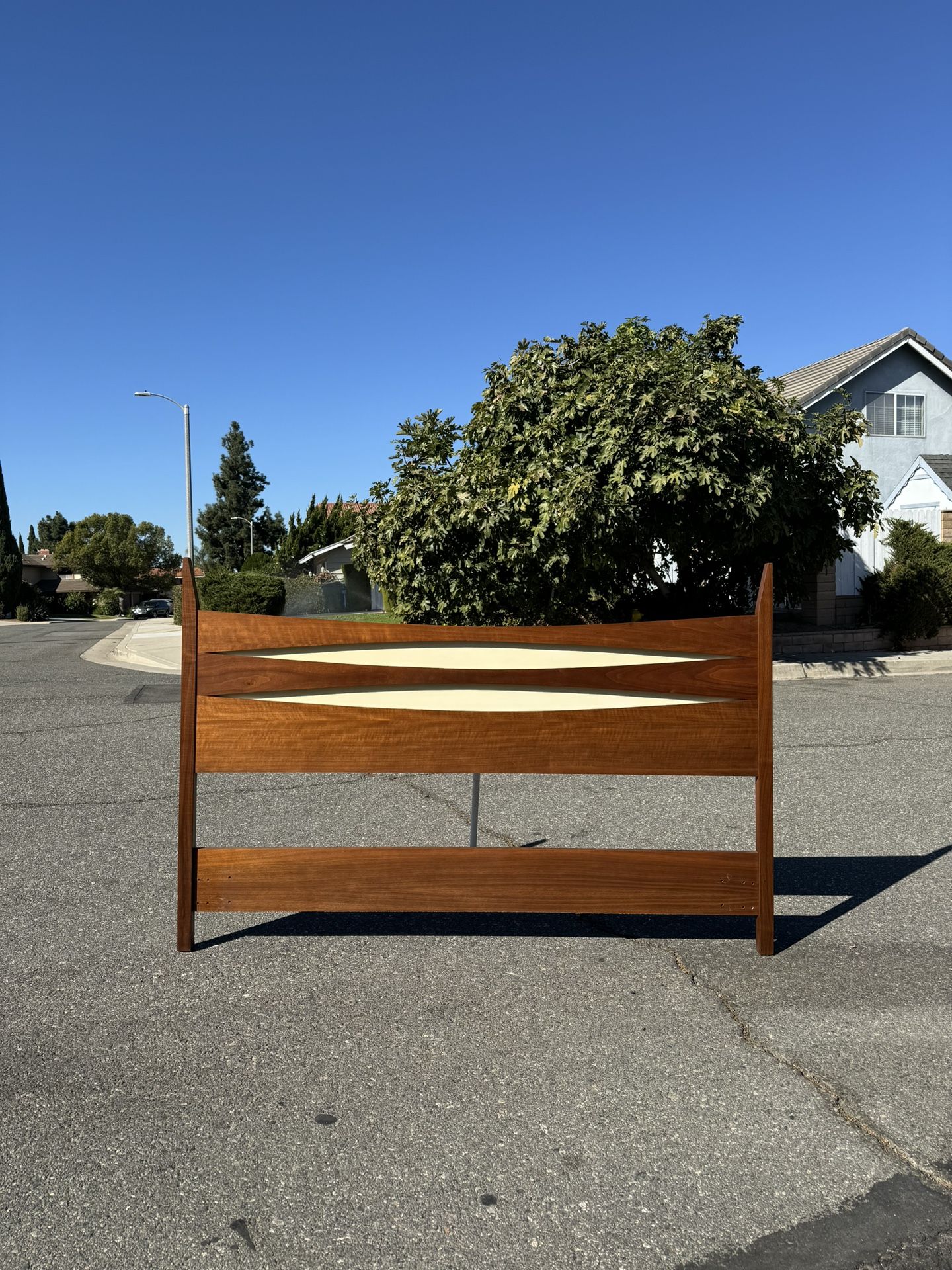 Mid Century Queen Headboard 