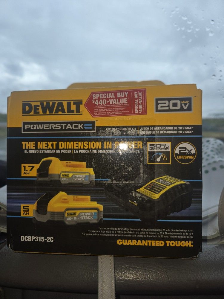 Dewalt battery combo pack