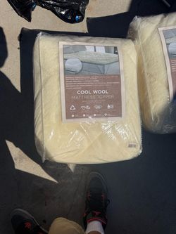 Cool Wool Mattress Topper King Size
