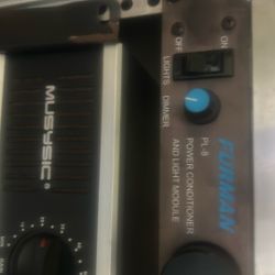 band equipment with case