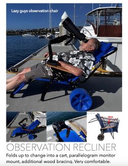 Celestron 25x100 Binoculars With Laser Tripod/monopod/observation Chair