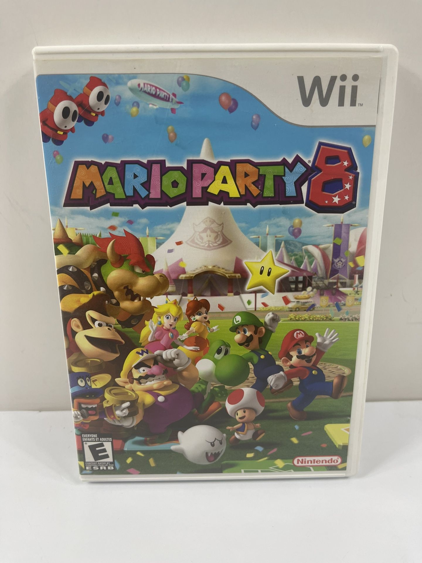 Mario Party 8 (2007) Nintendo Wii - Complete w/ Manual - TESTED and WORKING! 
