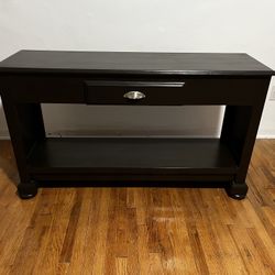 Wood Console Table