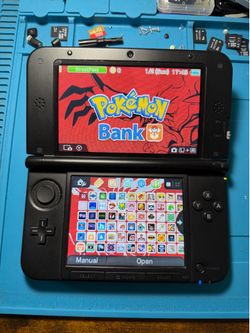 Nintendo Red 3DS XL - Custom Setup - 64GB