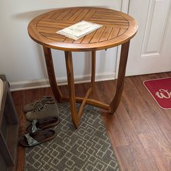 Outdoor bistro table