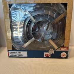 Marvel eats Captain America Cake pan