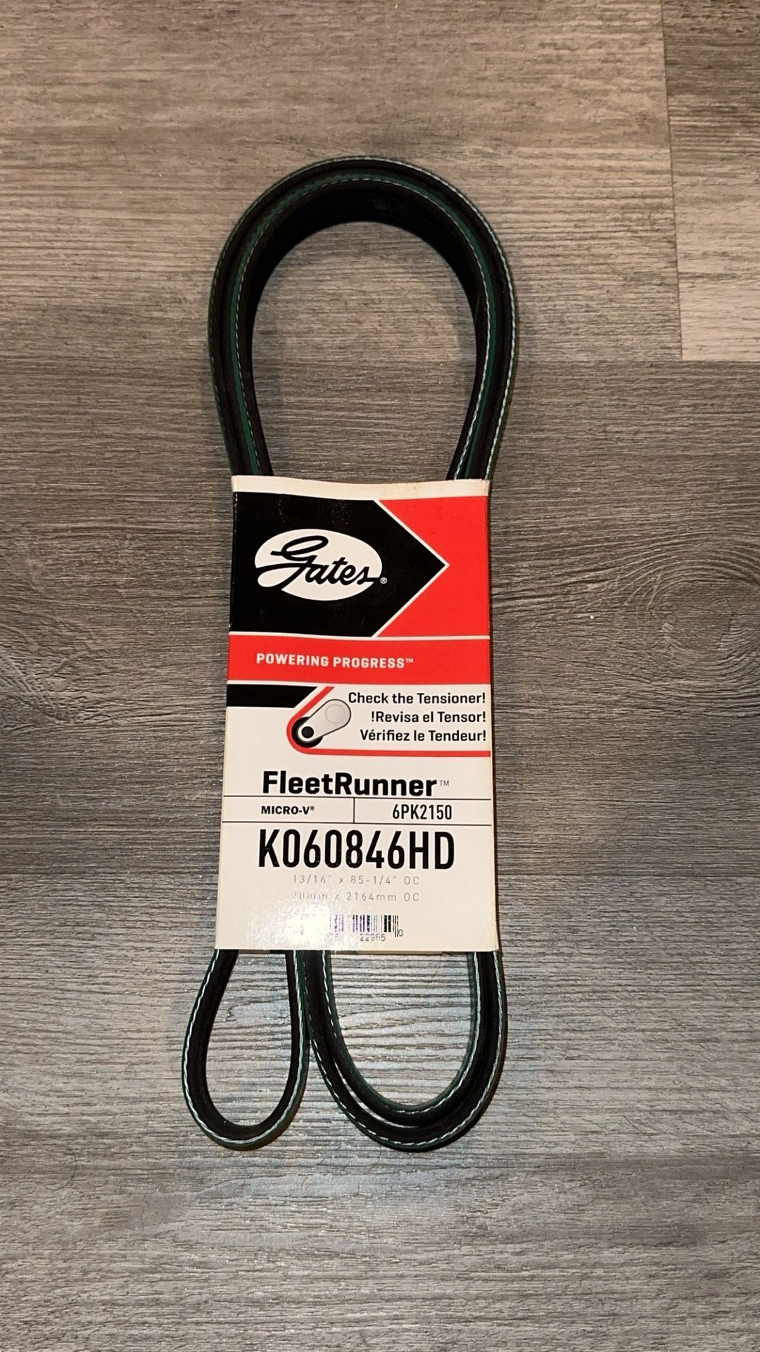 Gates Serpentine Belt K060846HD