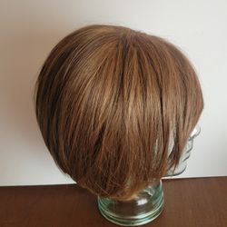 Rene of Paris AMORE Wig Marble Brown Modacrylic Fiber Made in Japan. 
Perfect shape, like new, please see the photos.
Fiber made in Japan, product mad