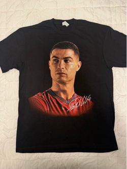 Cristiano Ronaldo Graphic Tshirt size S, M, L, XL, XXL available
