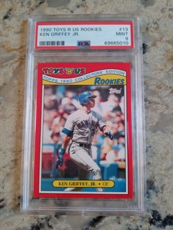 '90 Topps Toys R Us Ken Griffey Jr. Baseball Card & Set!