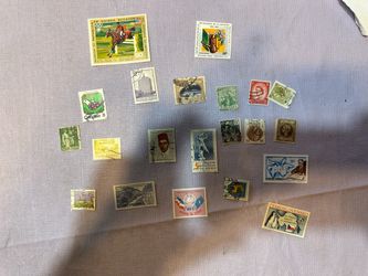 Vintage World Postage Stamp Collection