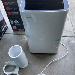 Toshiba 8,000 BTU Portable Air Conditioner For Up To 350 Sq Ft Room (15”x23’)