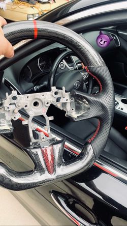 Carbon Fiber HoneyComb Steering wheel for 2015+&