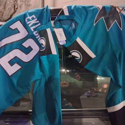 ×2 Shark Jersey Size Small