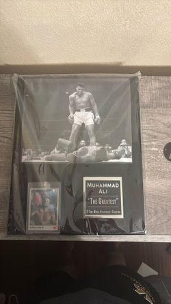Muhammad Ali Plaque