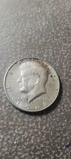 1968D Kennedy Half Dollar Coin