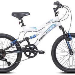 Kent 20-Inch Mega Flex Girls' Bike(White)