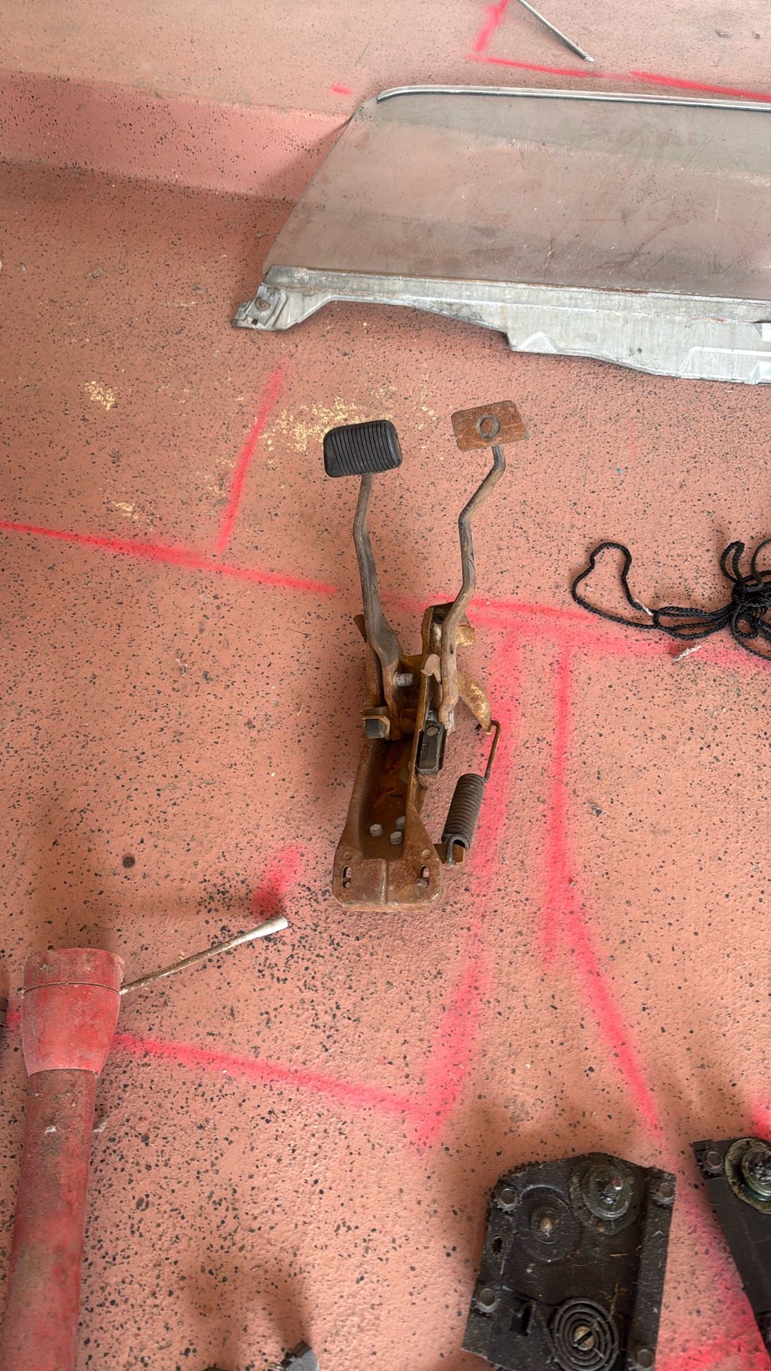 Break Pedal And Clutch