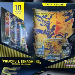 Pokemon & Zekrom Tag Team Box 