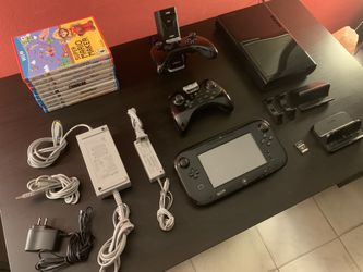Nintendo Wii U 32gb Black Console Bundle 9 Games 2 Pro Controllers For Sale In Miami Gardens Fl Offerup Nintendo Wii U 32gb Black Console Bundle 9 Games 2 Pro Controllers For Sale In Miami Gardens Fl Offerup