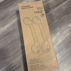 New Grab Bar Set (2 Pack) – Up to 110kg / 242 lbs