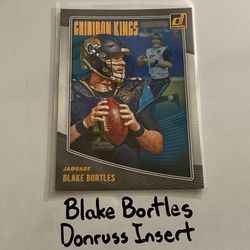 Blake Bortles Jacksonville Jaguars QB Donruss Short Print Insert Card. 