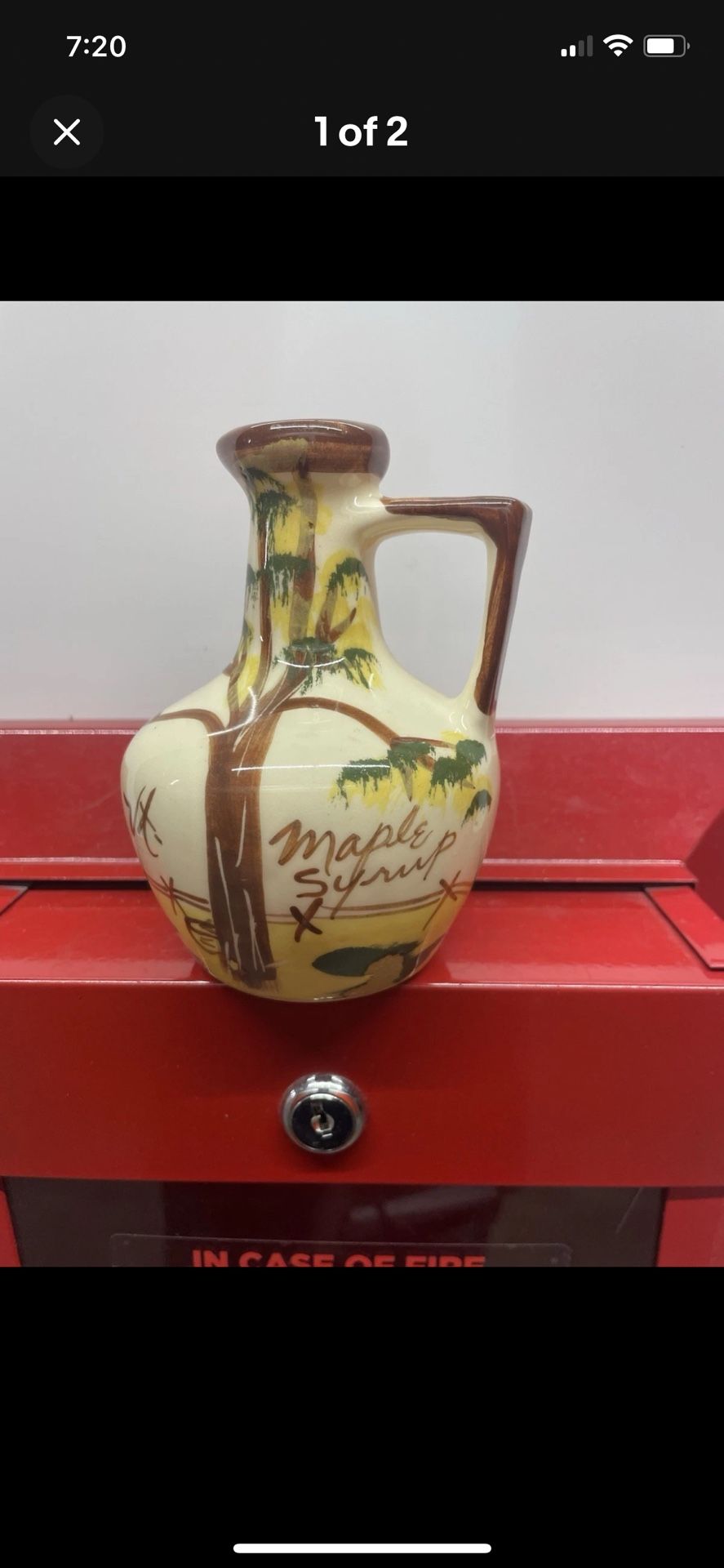 Vintage Vermont Syrup Jug