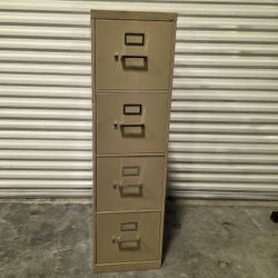 4 Drawer Letter Size File Cabinet