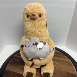 Gund Pusheen With Sloth 13 Inch Plush