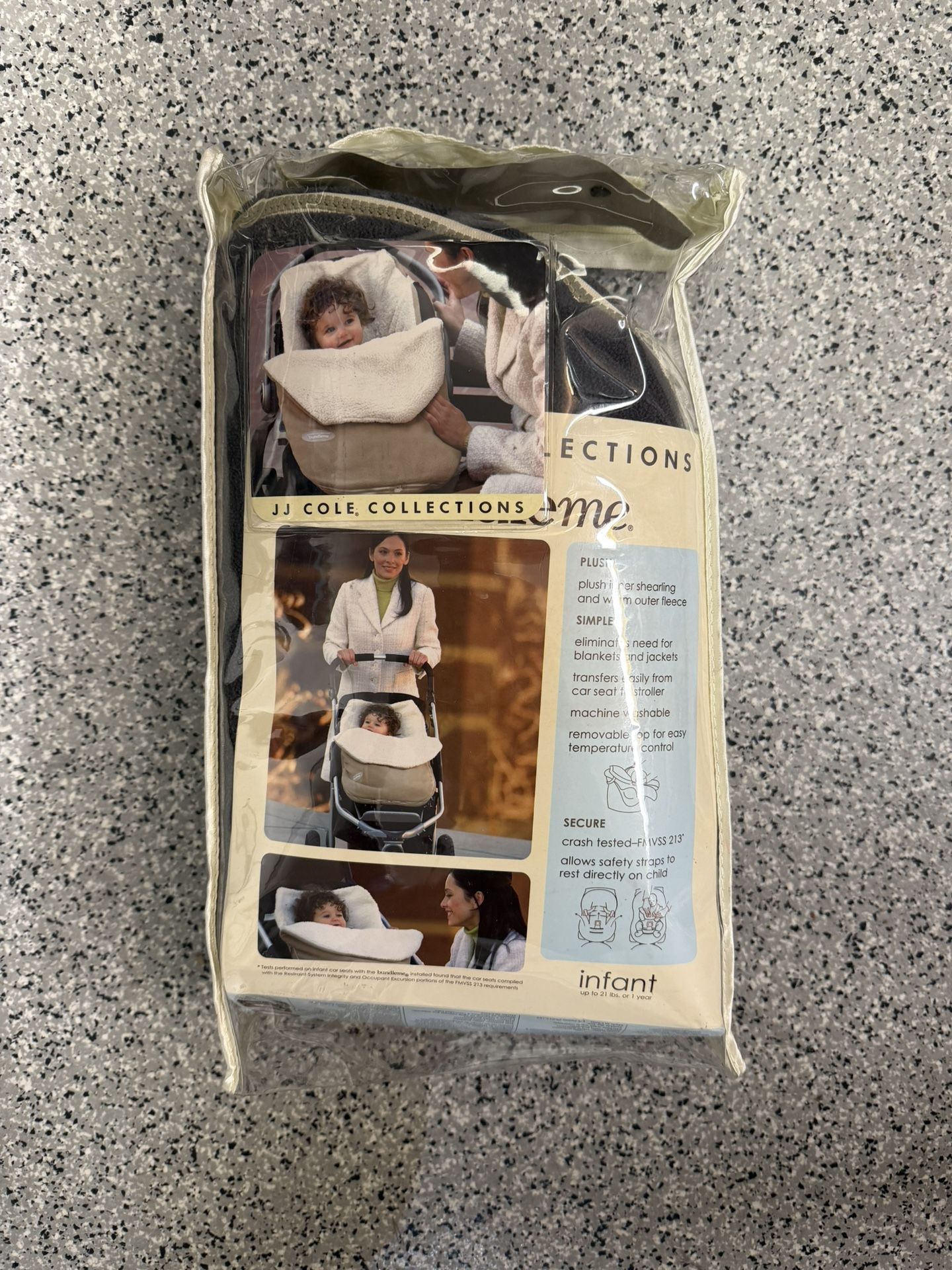 JJ Cole Collections Bundleme Baby Car Seat Cover